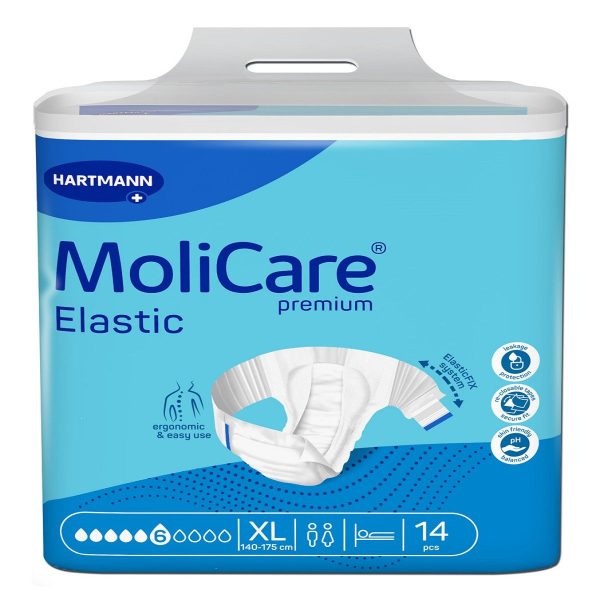 Molicare Premium Elastic 6 Drop Extra Large 14s