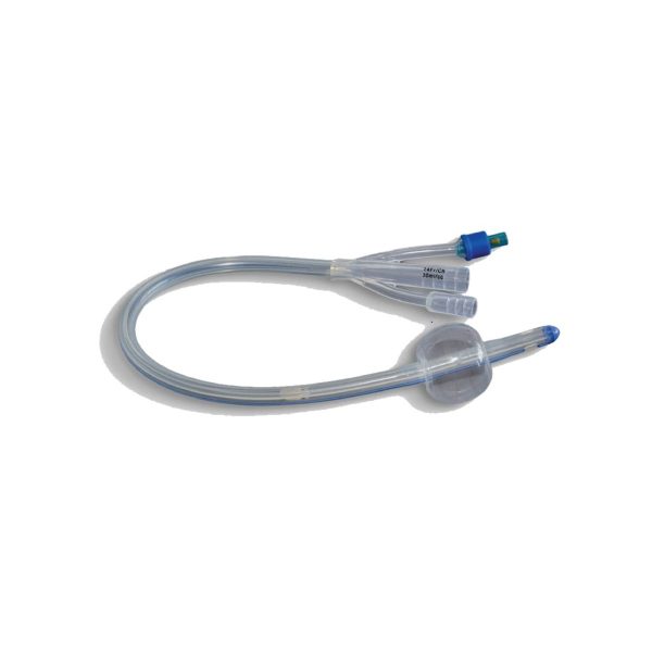 2 way Foley Catheter 20FG 100% Silicone 5ml