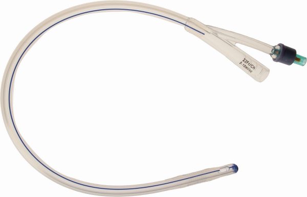 2 way Foley Catheter 22FG 100% Silicone 5ml