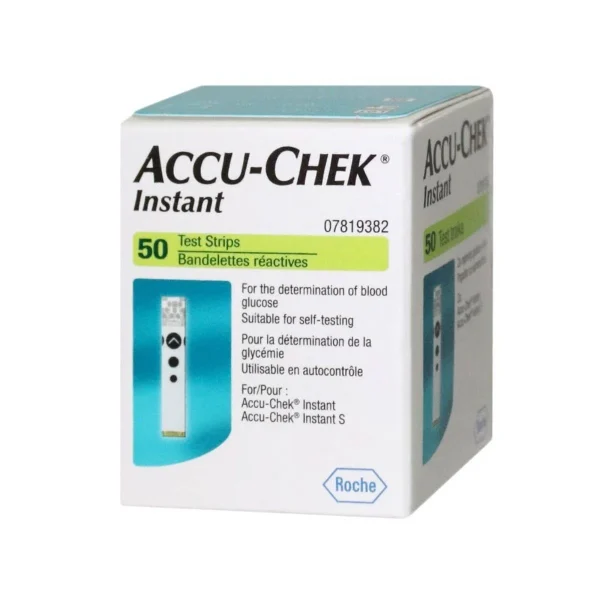 Accu Chek Instant Strips 50's