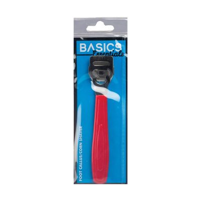 Basics Callus Rasp Shaver Red