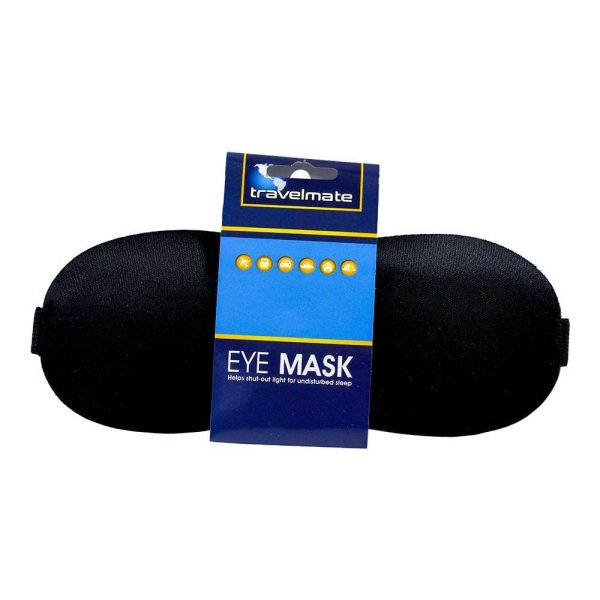 Basics Travel Eye Mask Black