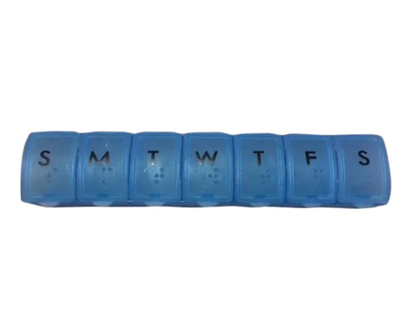 Braille Pill Box