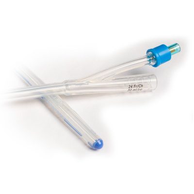 Catheter 1's 2way 100% Silicone Fg 24 30ml