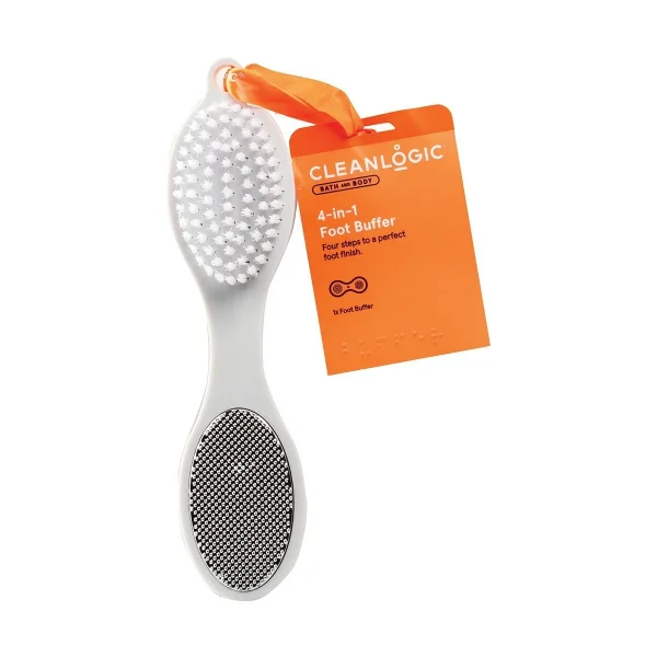 Cleanlogic Bath & Body 4 In 1 Foot Buffer