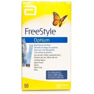Freestyle Optium Plus 50 Strips