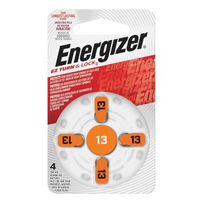 Energizer Batteries Hearing Aid Size 13-4's
