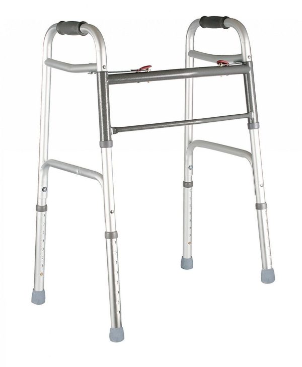 Medic Walker Folding Flat No Wheels