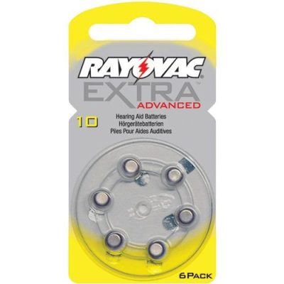 Rayovac Hearing Aid Battery X 6