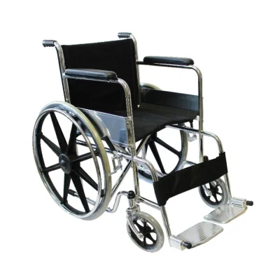 Wheelchair Standard Nylon Stainless Steel Feet Rest Fixed 100kg