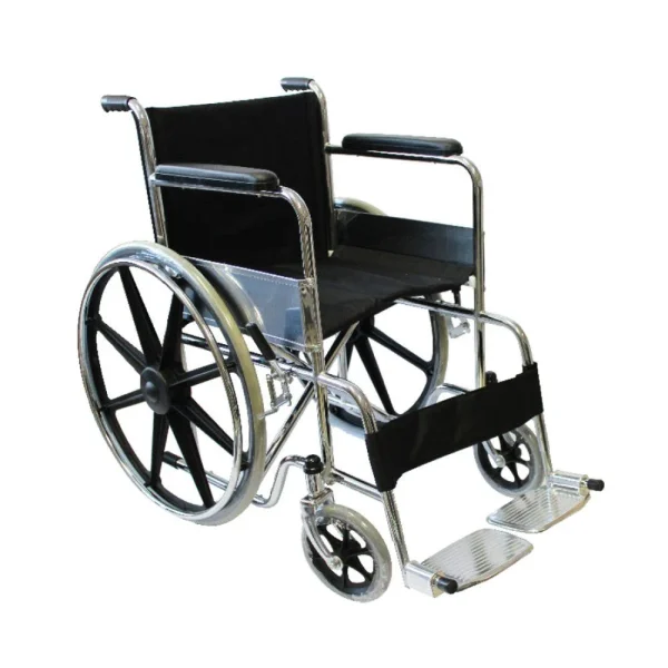 Wheelchair Standard Nylon Stainless Steel Feet Rest Fixed 100kg