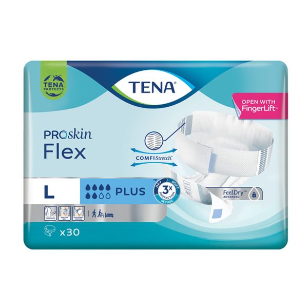 Tena Flex Plus 30's Large