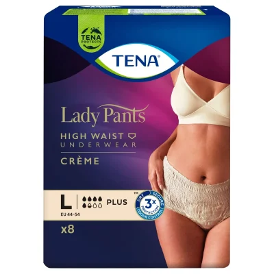 Tena Lady Pants Plus Creme Large