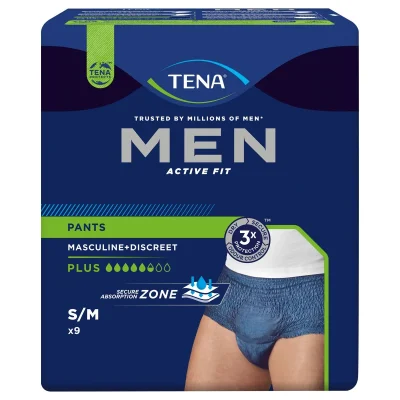 Tena Men Active Fit Pants Plus Medium